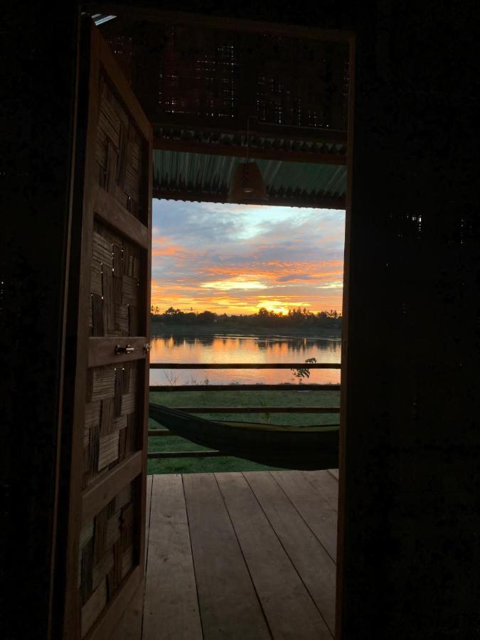 Vera Sunset Homestay Local Experience With Lao Family Muang Không Esterno foto