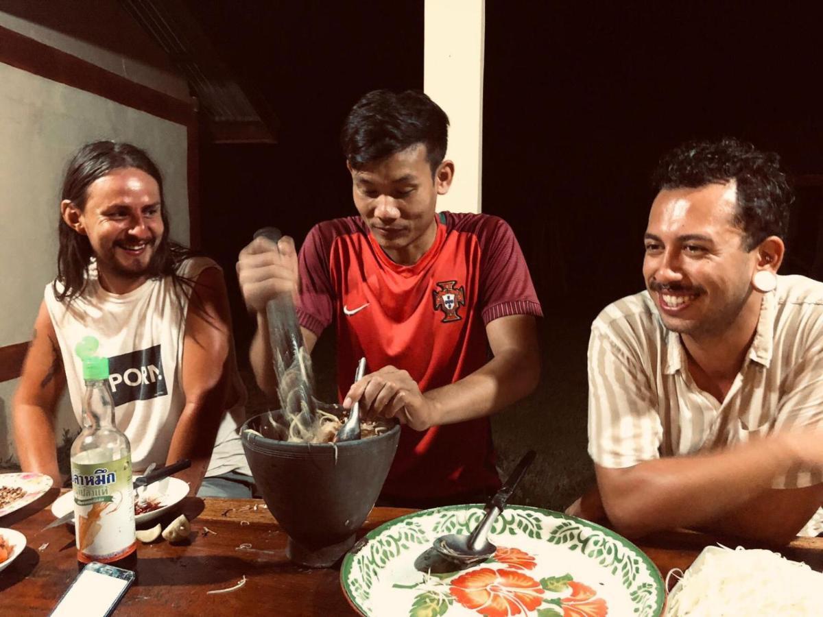 Vera Sunset Homestay Local Experience With Lao Family Muang Không Esterno foto